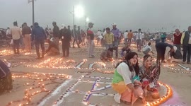 5,000 candles lit as Dev Deepawali is celebrated in India