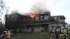 Fire Fighter Structural Burn Class, Hughesville, Muncy, Pennsylvania
