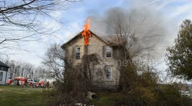 Fire Fighter Structural Burn Class, Hughesville, Muncy, Pennsylvania