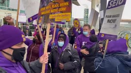 Janitors end strike at Denver International Airport with historic pay raise agreement