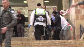 Palestinian man shot dead after 'machine gun attack' in Israel killing one and injuring three