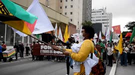 Evening videos of the Day of Black Consciousness, Sao Paulo, Brazil
