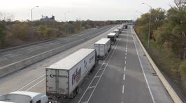 Canadian haulage industry warns vaccine mandate for truckers could lead to mass layoffs and empty store shelves