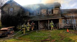 Fire Fighter Structural Burn Class, Hughesville, Muncy, Pennsylvania #6