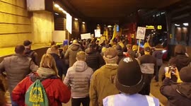 UK: Crowd Marches Through Birmingham As Part Of Anti-Vaccine ‘Freedom Rally’