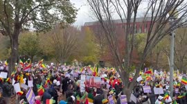 US: Hundreds Join ‘NoMore’ Protest For Ethiopia Rally Outside White House 2