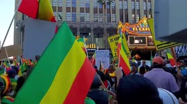 US: ‘NoMore’ Movement Protesters Fill Hollywood Boulevard In Los Angeles
