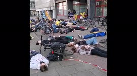 Fridays for future climate strike in Hamburg, Germany