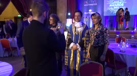 The Lord Mayor of Westminster Andrew Smith talks to participants of Active Westminster Awards ceremony at Porchester Hall