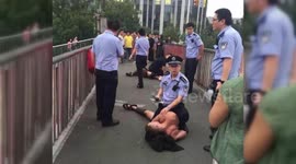 'Spartan' warriors arrested in Beijing for publicity stunt