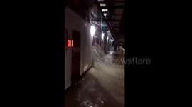 China floods hit public transport
