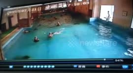 Boy barely saved from drowning after being forgotten in pool