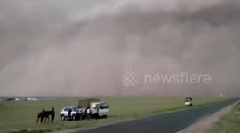 Festival evacuated in massive China sandstorm
