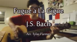 Stop Motion Classical - Fugue a La Gigue by J.S. Bach