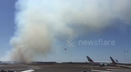 Forest Fire at FCO