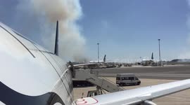 Forest Fire Rome FCO
