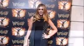 Imogen Thomas and others at Impossible press night