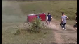 Offroad accident injures woman