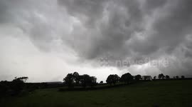 Thunderstorm Gust Front & Whales Mouth Clip 3 - N. Ireland, Aug 5th 2015