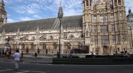 Occupy Democracy back in Parliament Square as Crown drops attempt to prosecute crime of holding banner without permission