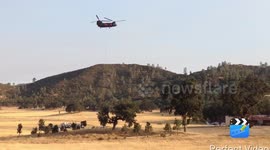 Rocky Fire CH47 Chinook 1