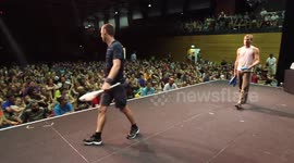 Intense Juggling Battle - Great Britain vs Germany