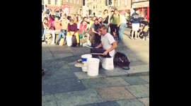 Edinburgh Festival Street Performer 2015