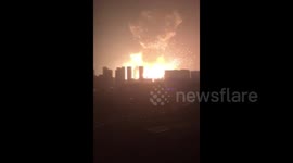 Massive explosion in Tianjin