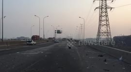 Aftermath of huge Tianjin blasts