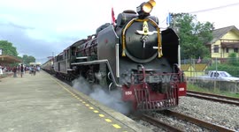Mother's Day Steam Train in Thailand