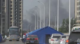 Residents evacuated to shelters after Tianjin explosions