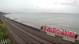 Dawlish Sea Wall Footpath Reopens