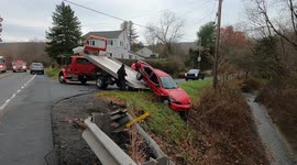 Fatal rollover accident route 901, Excelsior, Pennsylvania