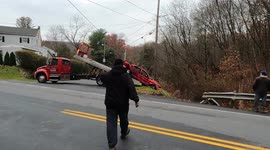 Fatal rollover accident route 901, Excelsior, Pennsylvania