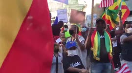 US: ‘NoMore’ Movement Protesters Fill Hollywood Boulevard In Los Angeles 2
