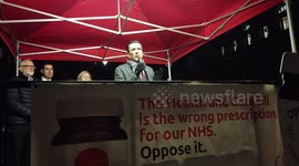 Speaker Dr Bob Gill from Kent StandUpForYourNHS