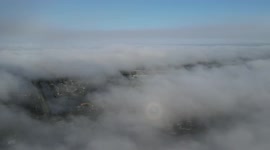 US: Dense Fog Causes Low Visibility In South Florida