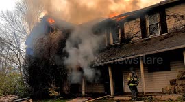 Fire Fighter Structural Burn Class, Hughesville, Muncy, Pennsylvania #7
