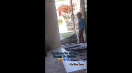 Adorable Twin Toddler Packs His Suitcase And Leaves In His Daddy’s Shoes.