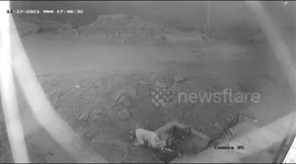 Elderly cyclist rescued after riding into open manhole in northern India