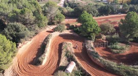 entreno de motocross
