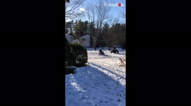 'Drift in a kids car they said, it'll be fun they said *NASTY Power Wheel fail*'