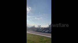 Serbia: Massive Cloud Of Smoke Billows From Site Of Factory Explosions On Outskirts Of Belgrade 2