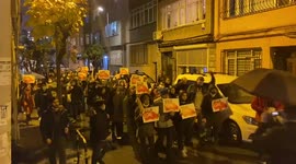 Istanbul residents march through streets in protest as Turkish lira collapses