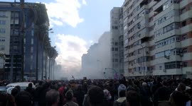 Spanish police use 'rubber bullets and pepper spray' to disperse metalworker strike in Cadiz