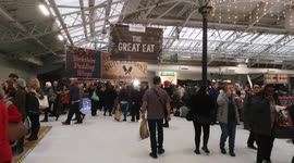 Yorkshire Pudding Wrap At The Ideal Home Show At Christmas