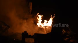 Mobile Home Fire - Snake Road, Conyngham Township, Columbia County, Pennsylvania