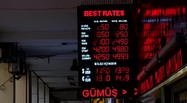 Turkey's currency hits record lows as inflation