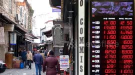Turkey's currency hits record lows as inflation