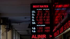 Turkey's currency hits record lows as inflation swells